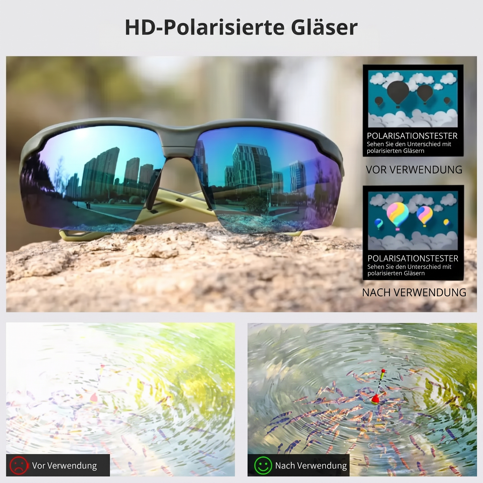 Sport Sunglasses High Protection | TrekWard