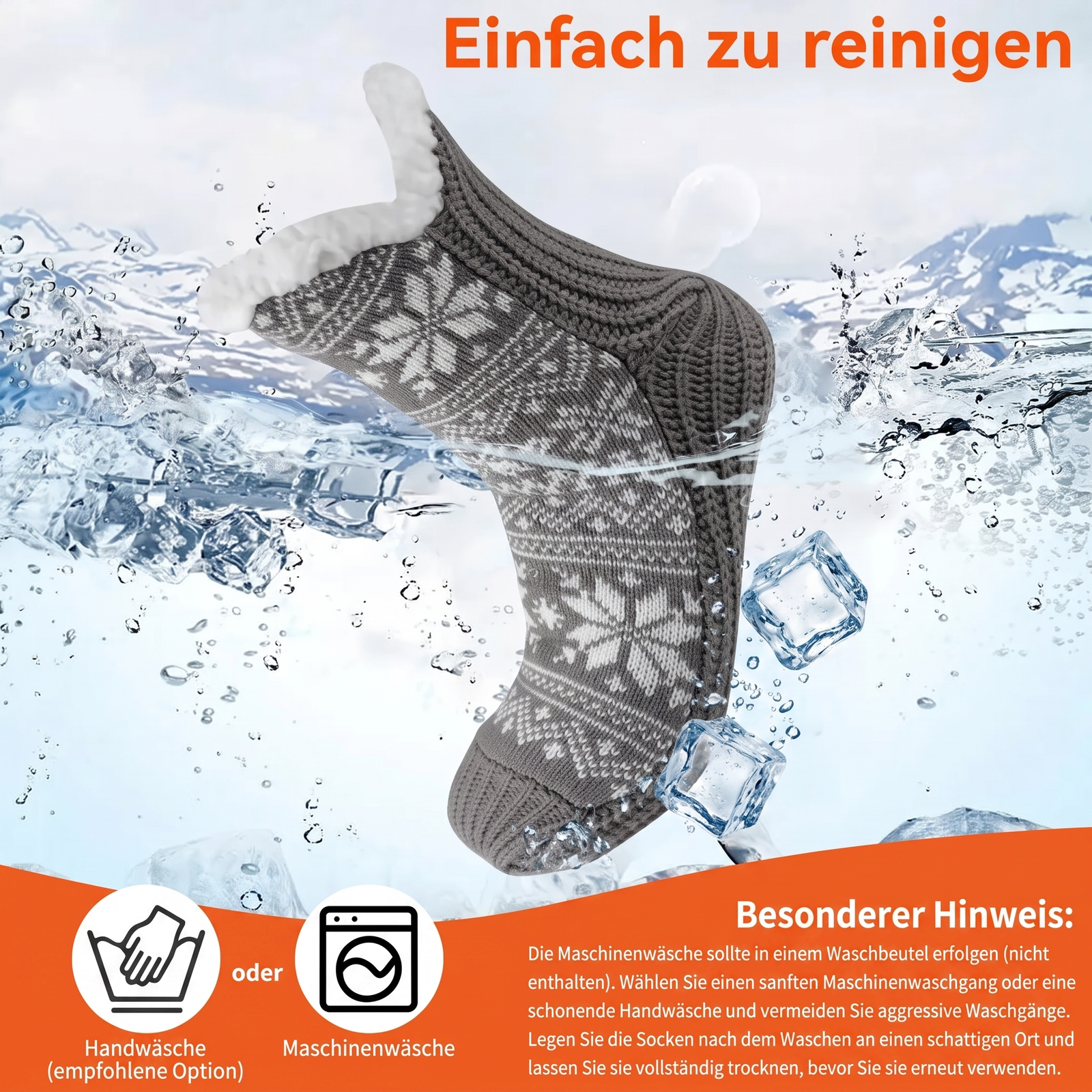 Heated Fleece Hiking Socks | TrekWard