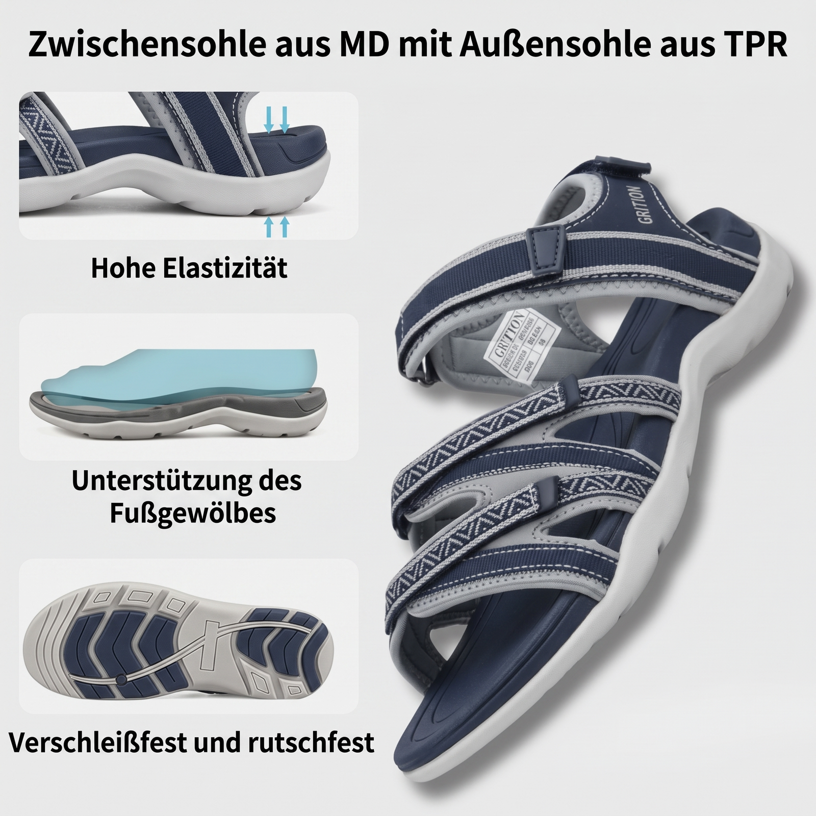 Women's Mountain Hiking Sandals | TrekWard