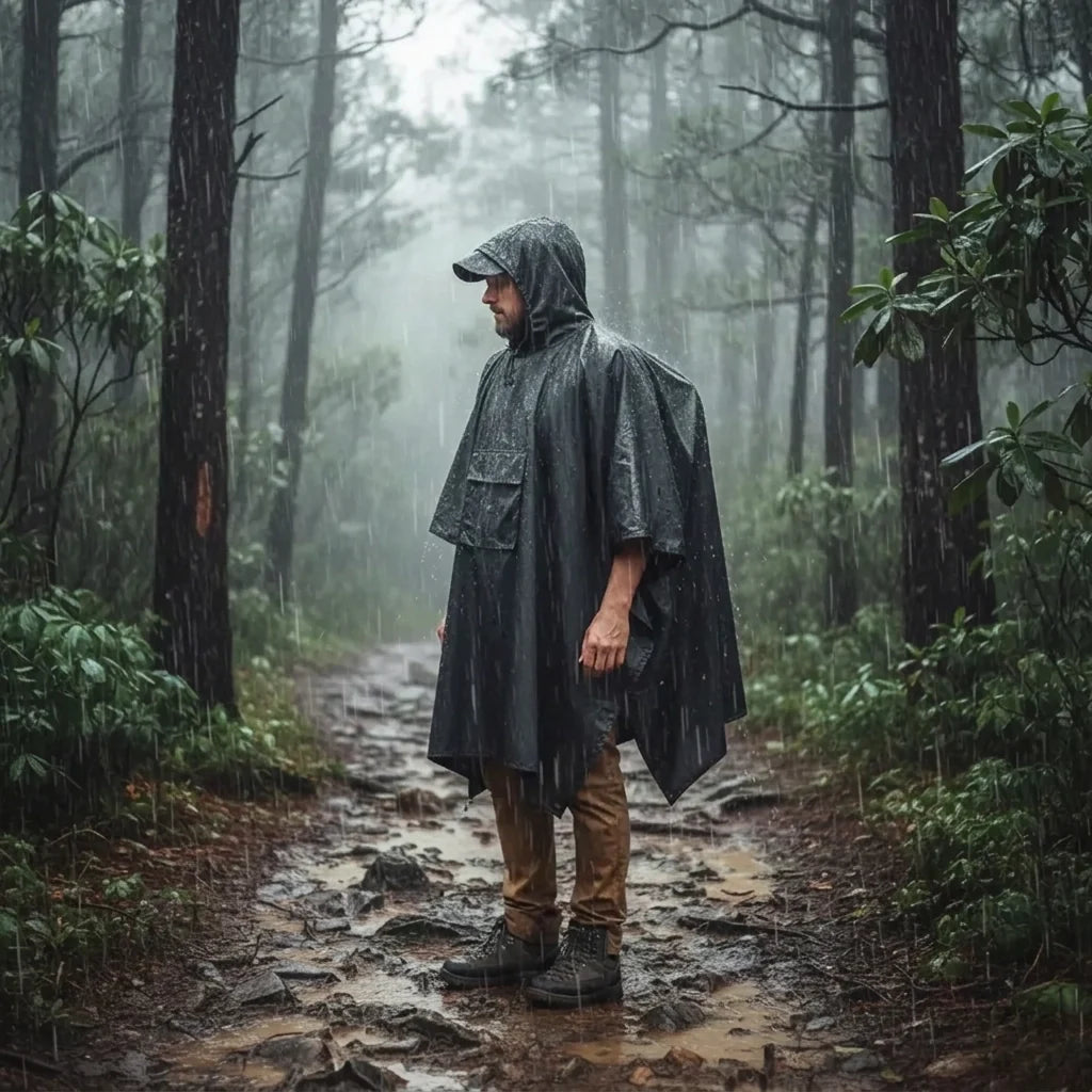 Rain Poncho Waterproof Hiking N | TrekWard