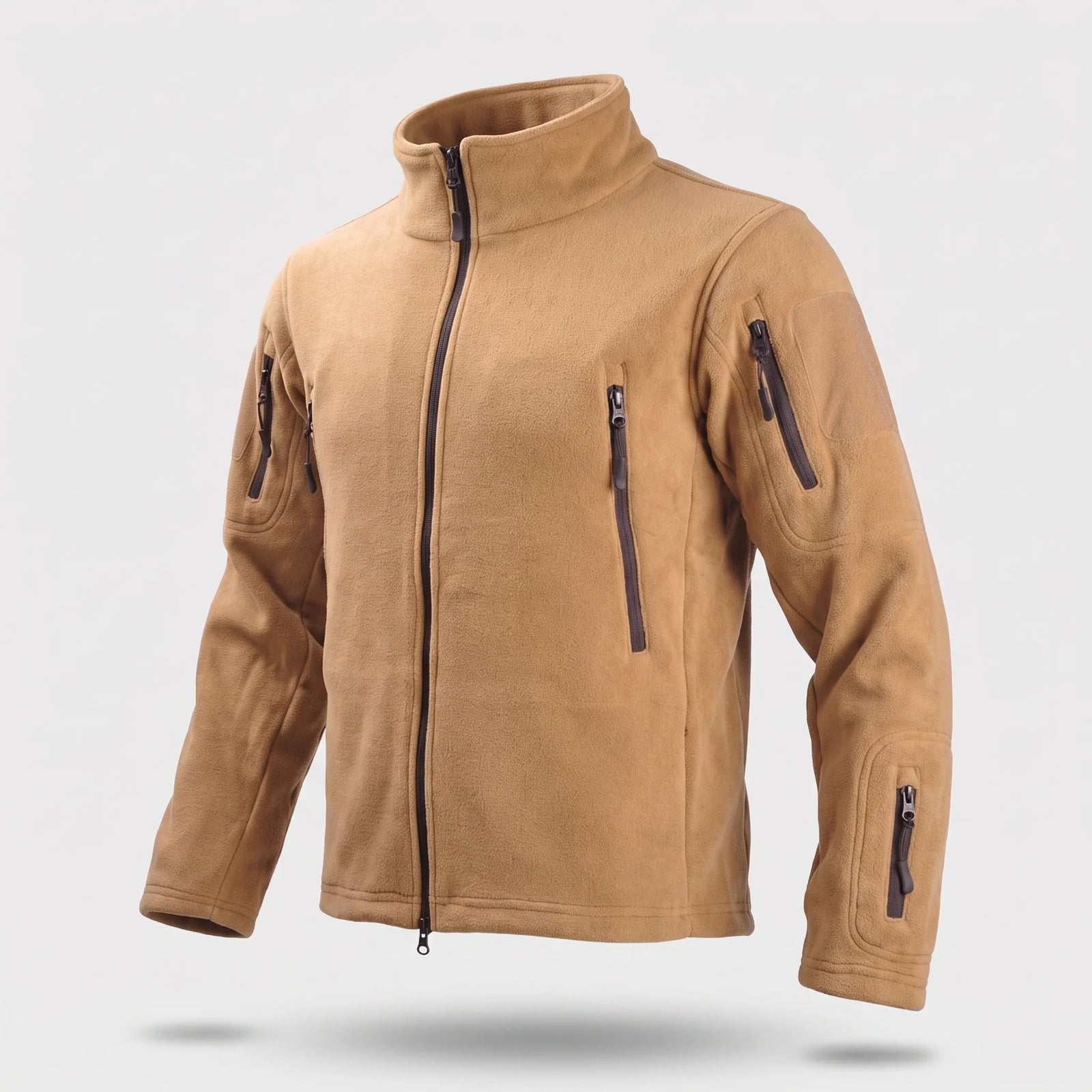 Men's Fleece Jacket with Zipper | TrekWard