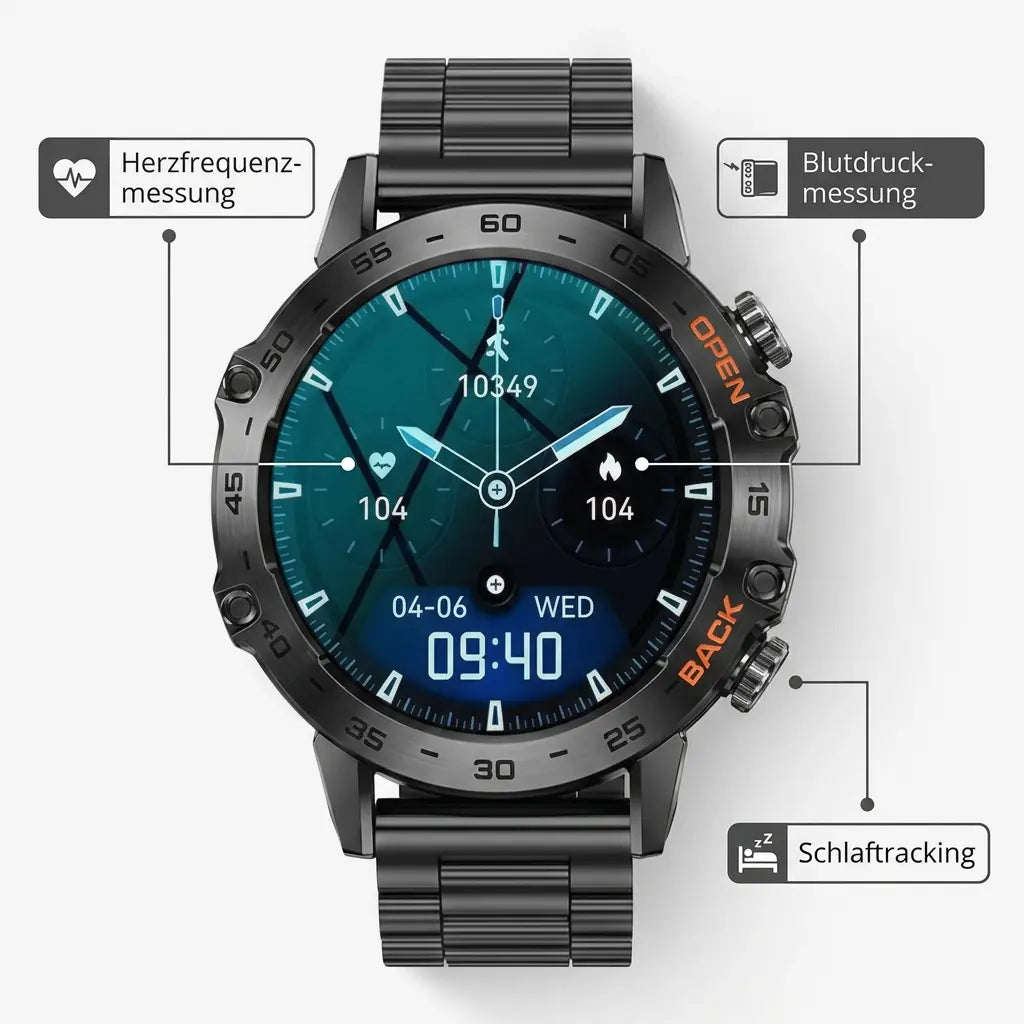 Outdoor Smartwatch Multi Function | TrekWard