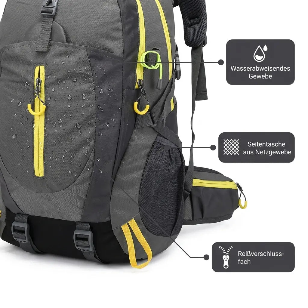 Hiking Backpack 40L Waterproof | TrekWard
