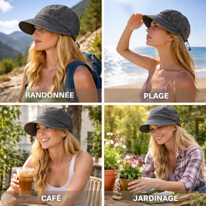 Women's Denim Hiking Outdoor Cap | TrekWard