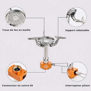 Folding Camping Stove | TrekWard