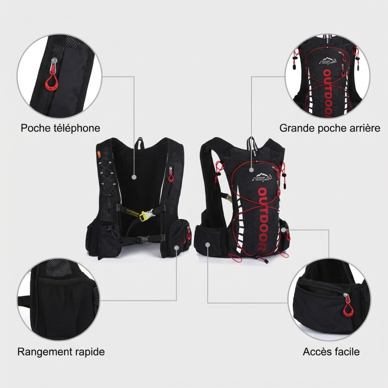 Trail Running Vest with Hydration System | TrekWard