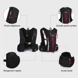 Trail Running Vest with Hydration System | TrekWard