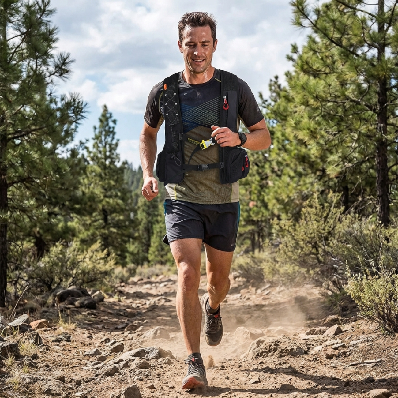 Trail Running Vest with Hydration System | TrekWard