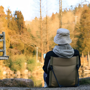 Folding Camping Ground Chair | TrekWard