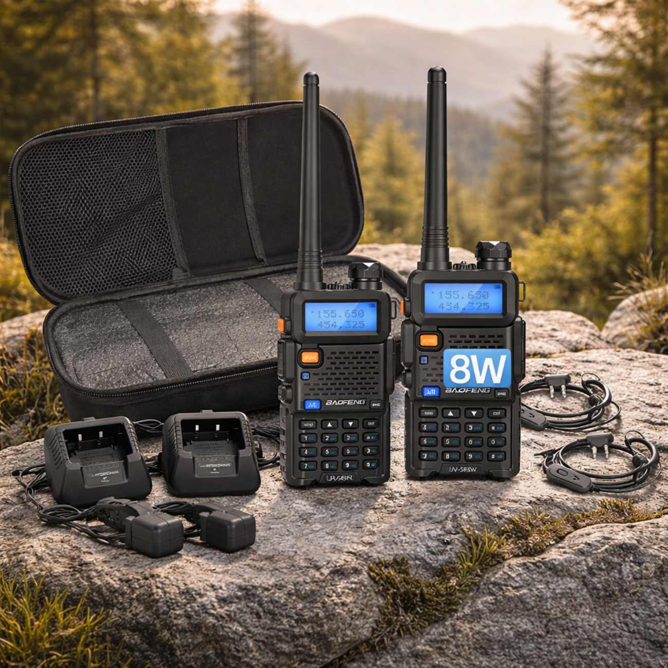 Two Way Radio Dualband 8W Outdoor | TrekWard