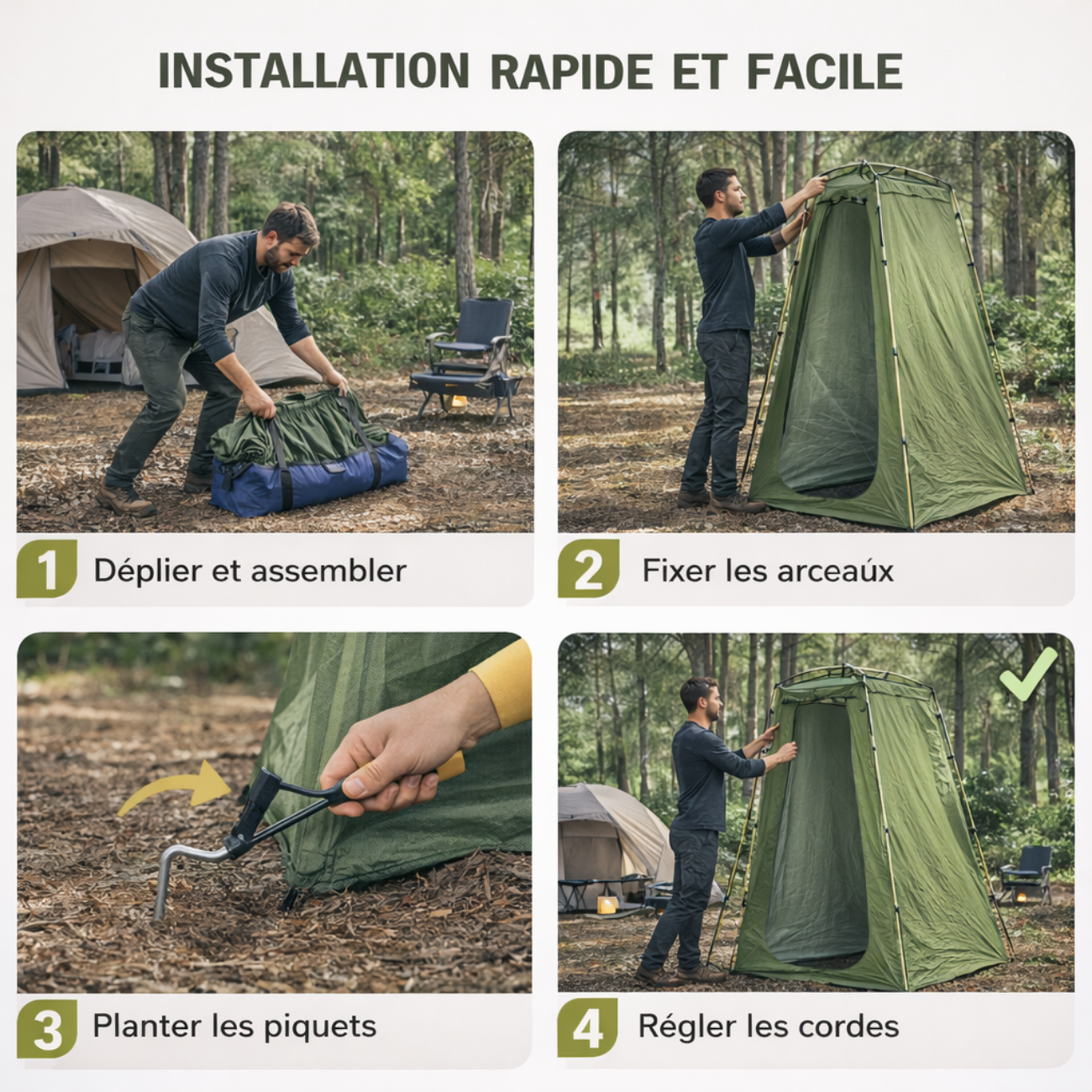 Portable Shower and WC Tent | TrekWard