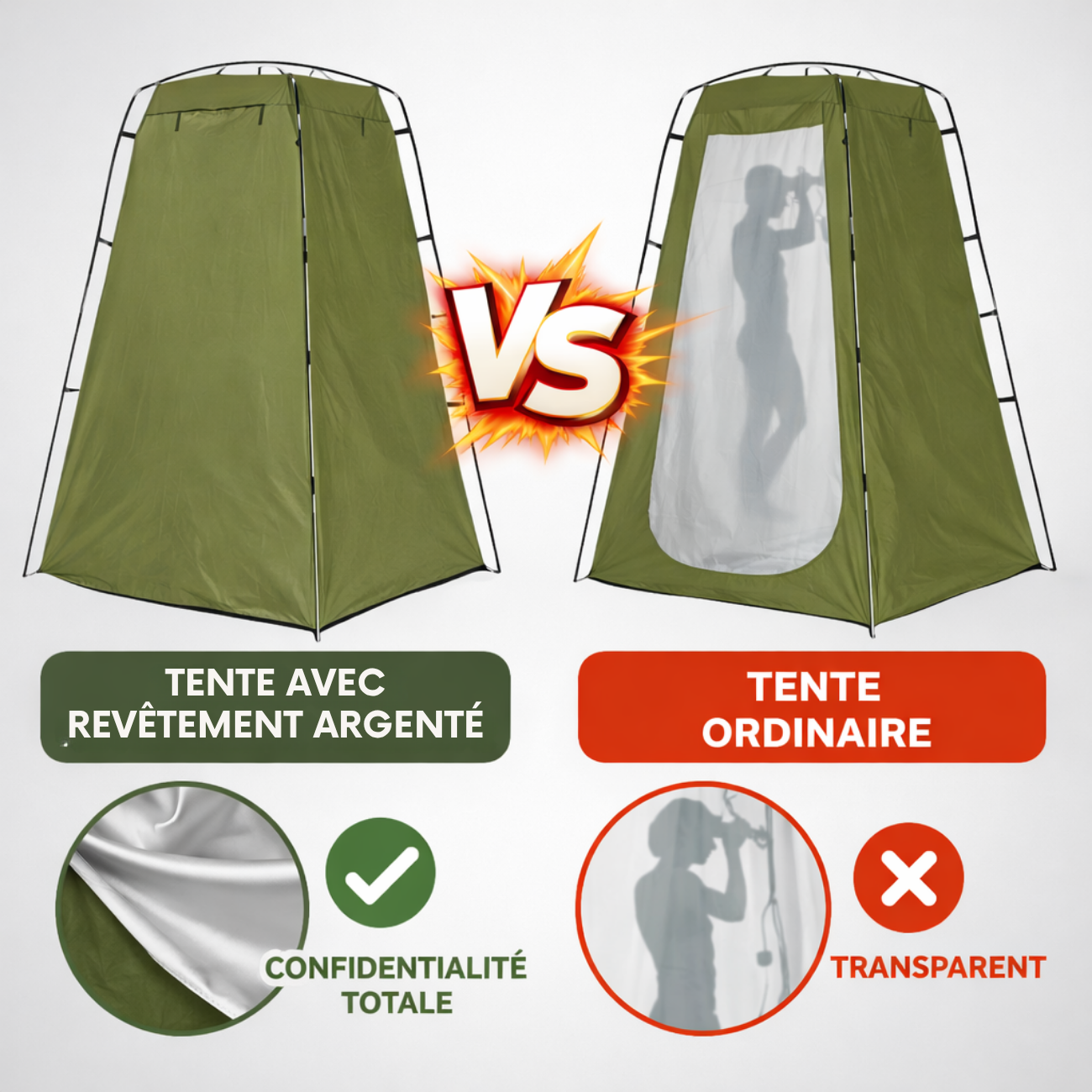 Portable Shower and WC Tent | TrekWard