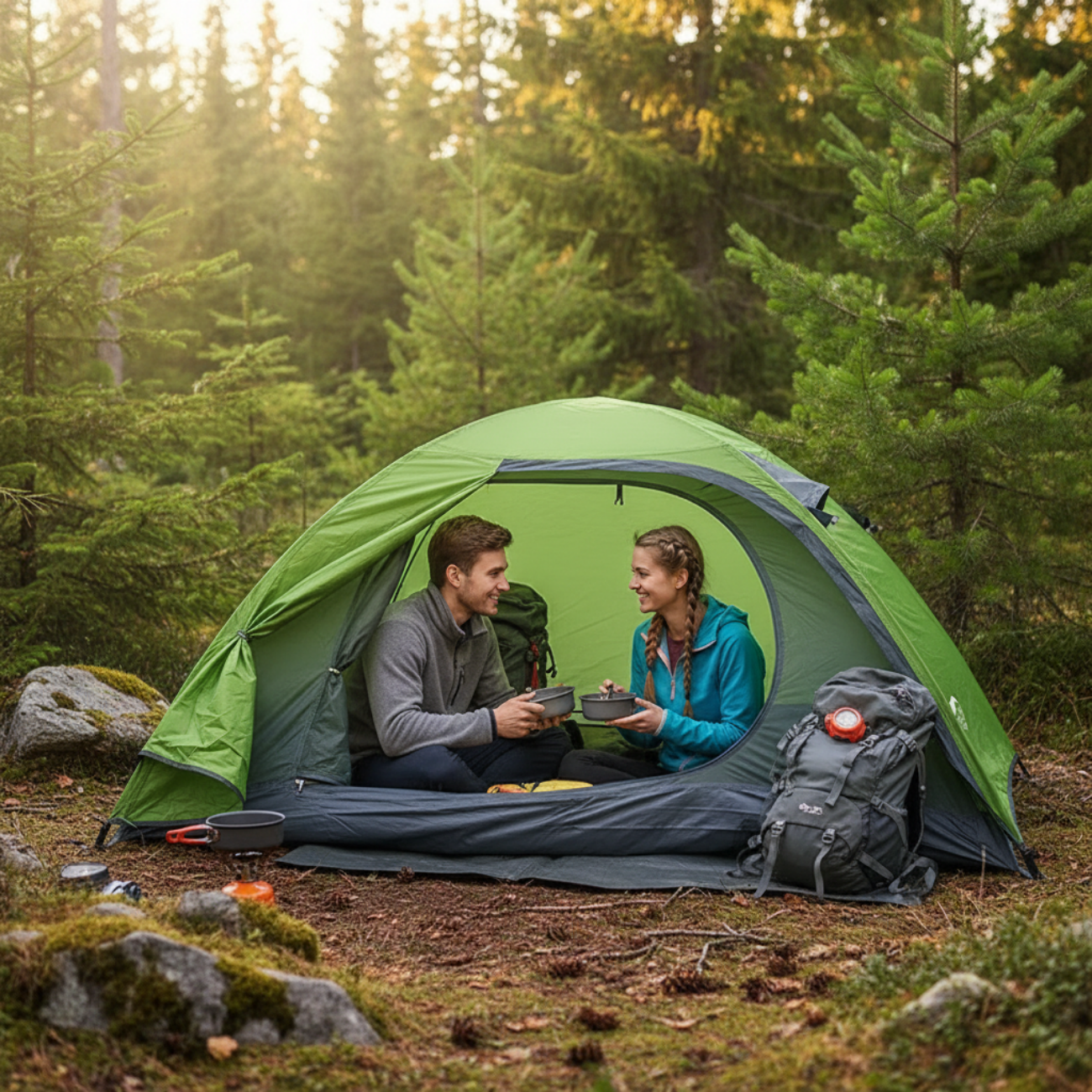 Lightweight Two Person Camping Tent | TrekWard