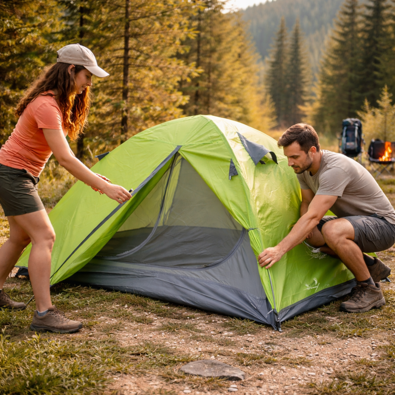 Lightweight Two Person Camping Tent | TrekWard