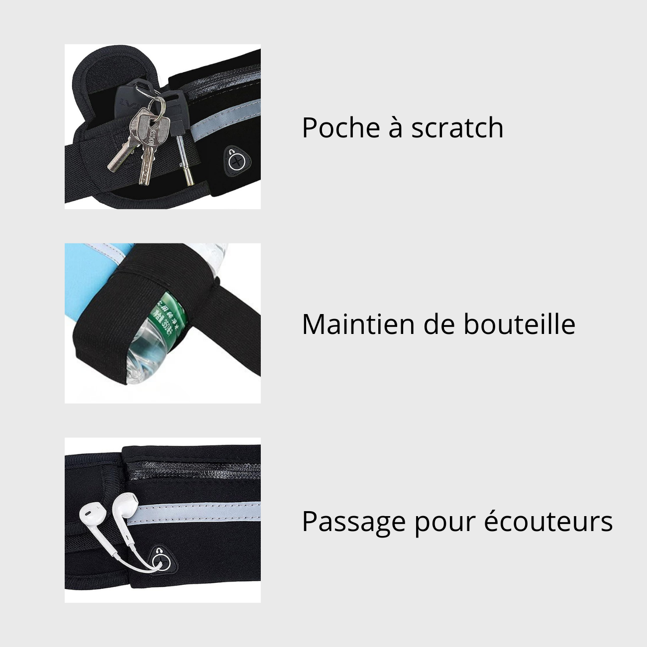 Running Belt with Reissverschluss | TrekWard