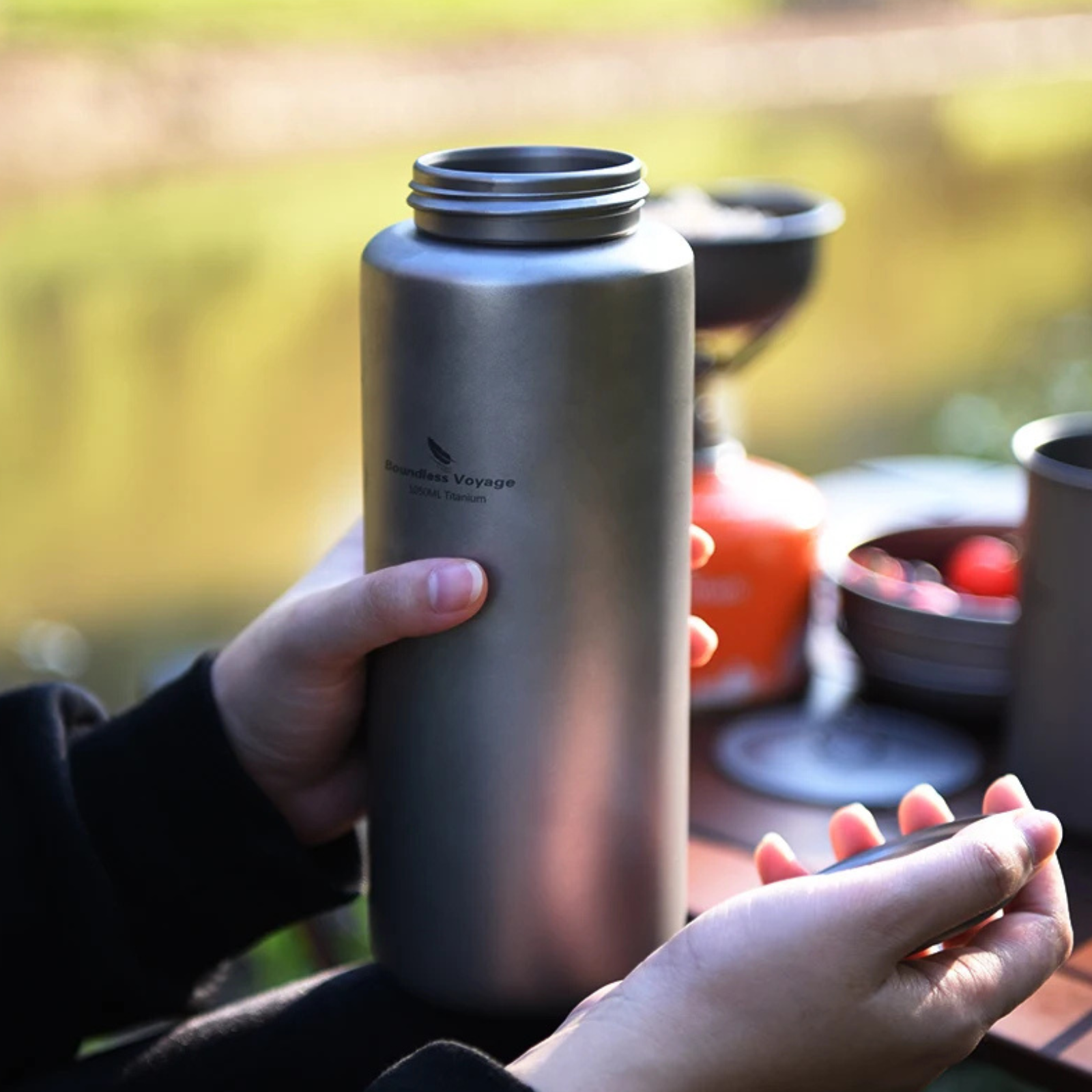 Titan Water Bottle for Hiking | TrekWard