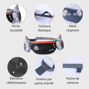 Running Belt with Bottle Pockets | TrekWard