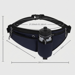 Trail Hydration Belt with 3 Pockets | TrekWard