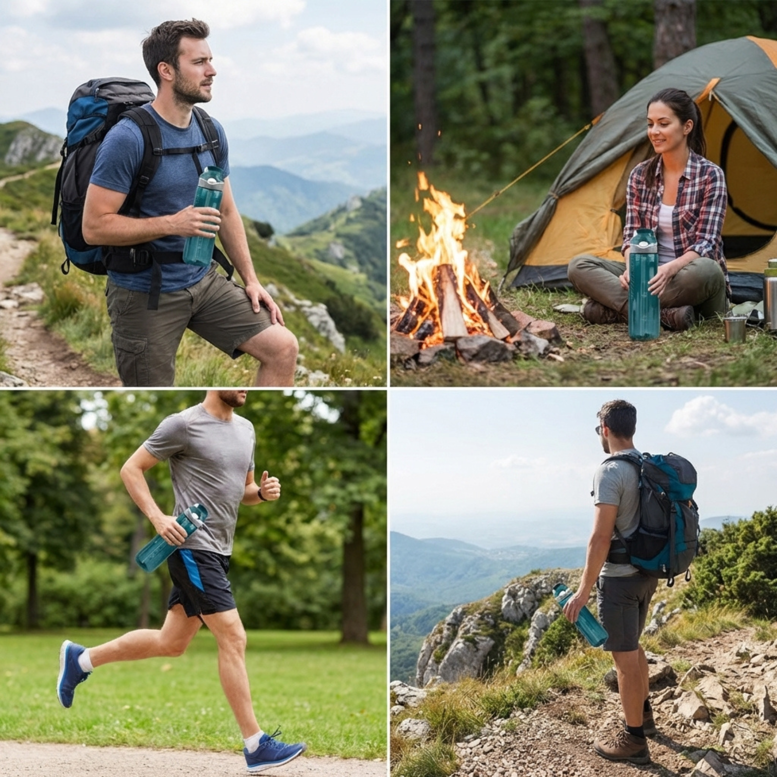 Hiking Water Bottle with Filter | TrekWard