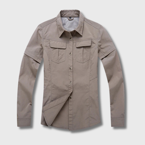 2 in 1 Hiking Hemd Zip Off Sleeves | TrekWard