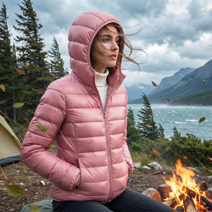 Women's Puffer Jacket Packable | TrekWard