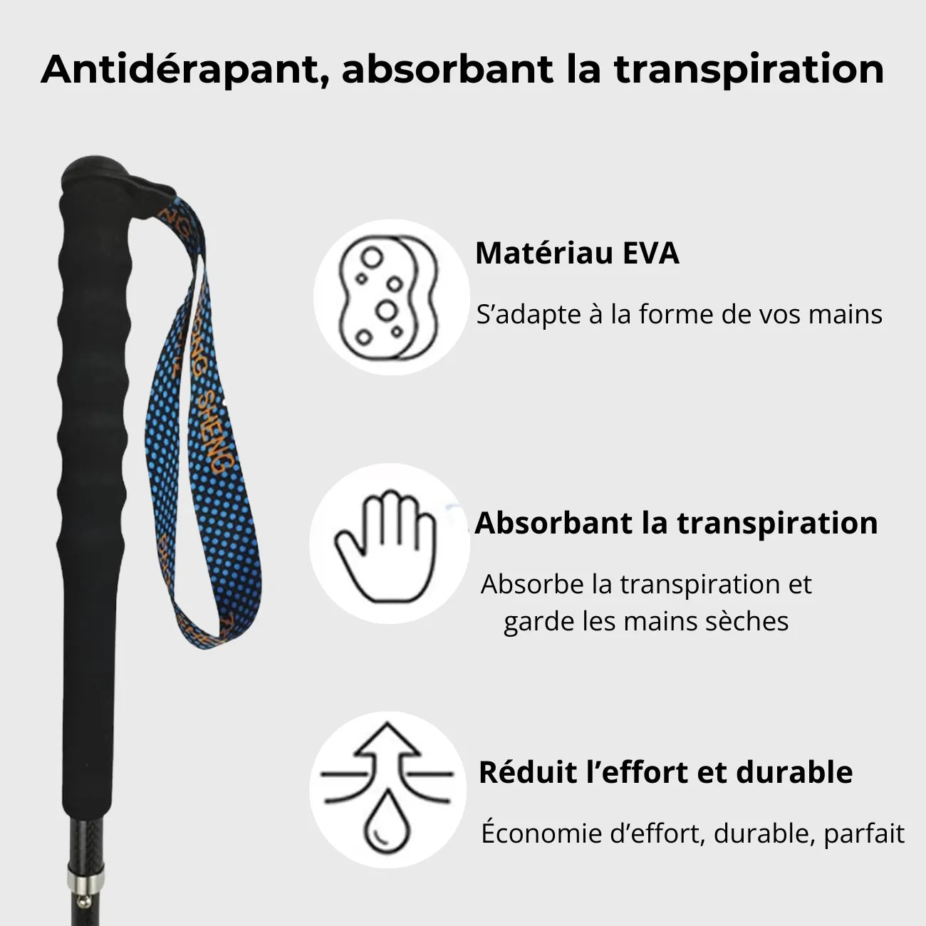 Folding Trekking Poles in Carbon Fibre | TrekWard