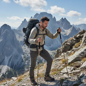 Folding Trekking Poles in Carbon Fibre | TrekWard