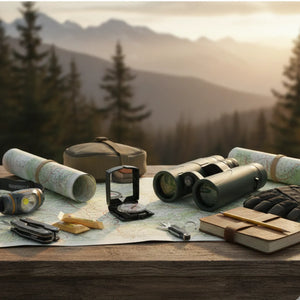 Compass with Sighting Mirror | TrekWard