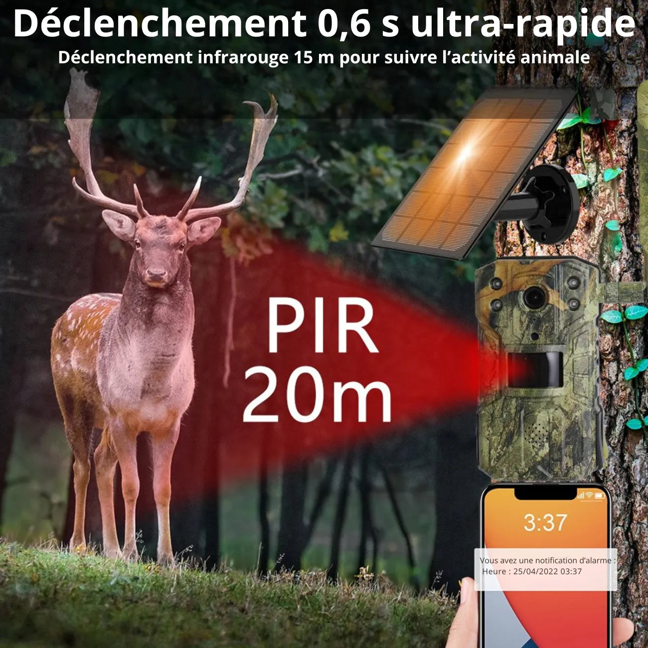 Trail Camera with 4G & Solar Powered | TrekWard