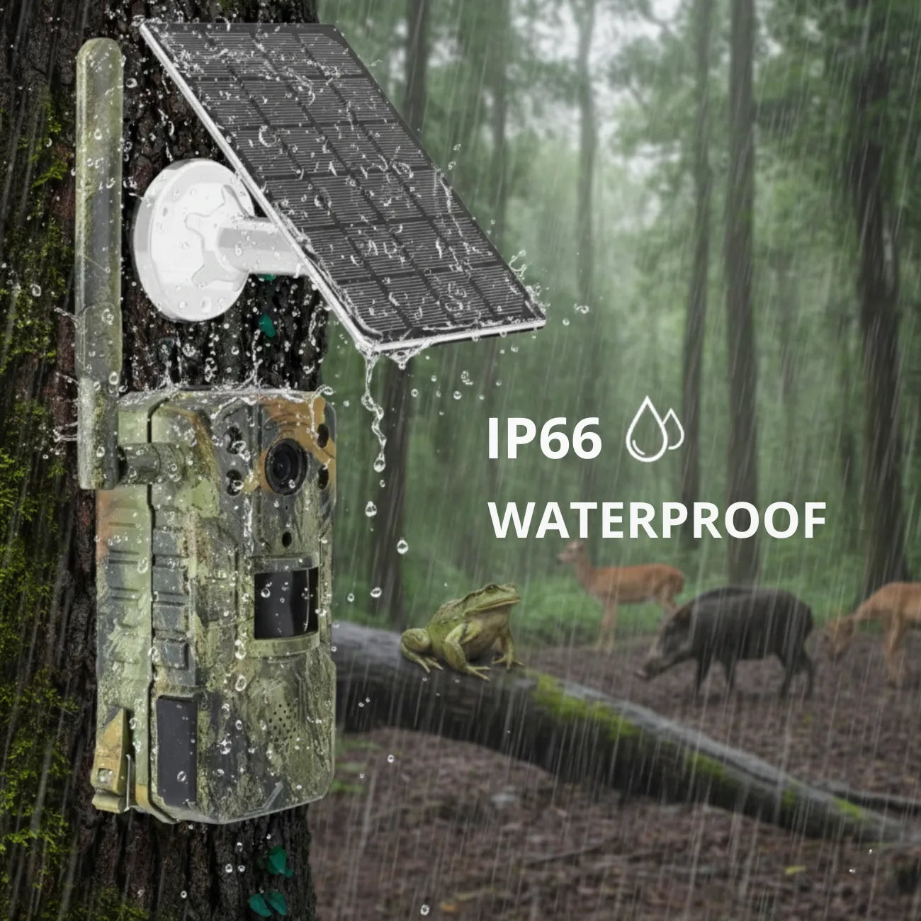 Trail Camera with 4G & Solar Powered | TrekWard