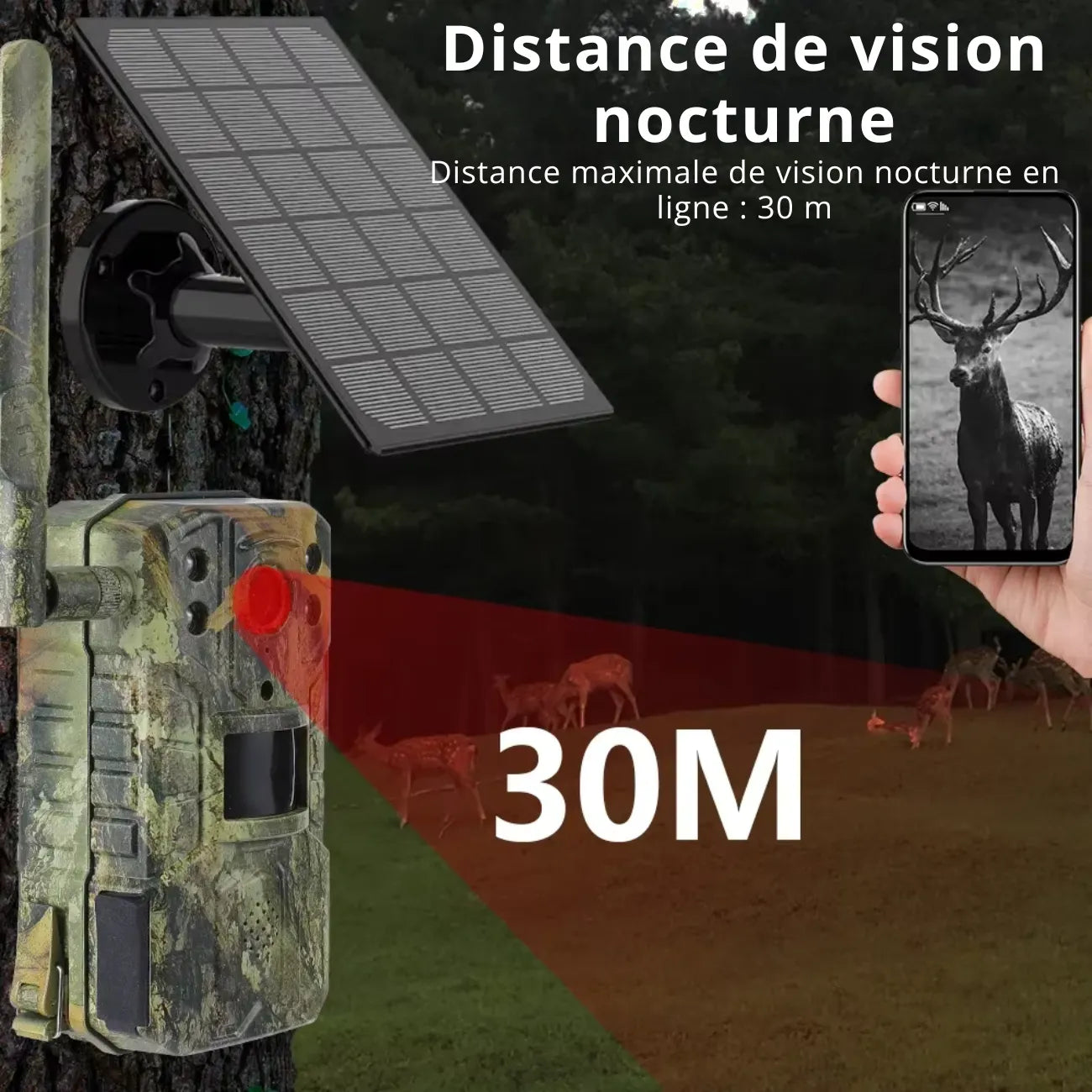 Trail Camera with 4G & Solar Powered | TrekWard