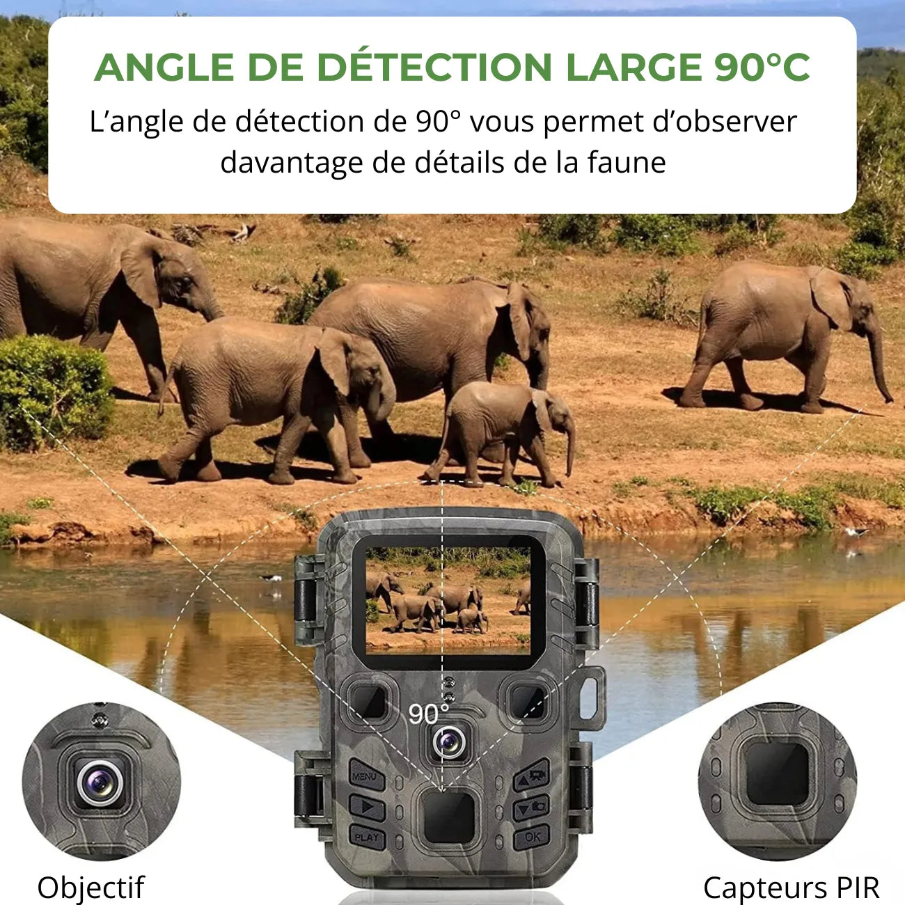 Trail Camera with Bluetooth & Wi Fi | TrekWard