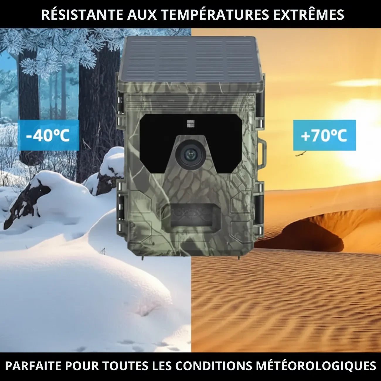 Solar Trail Camera 4K | TrekWard