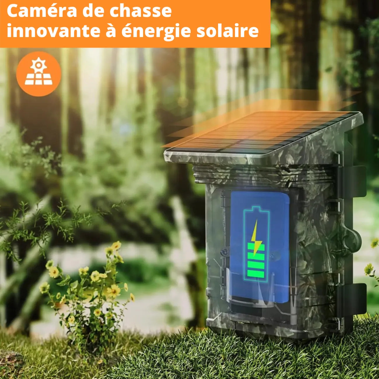 Solar Trail Camera 4K | TrekWard