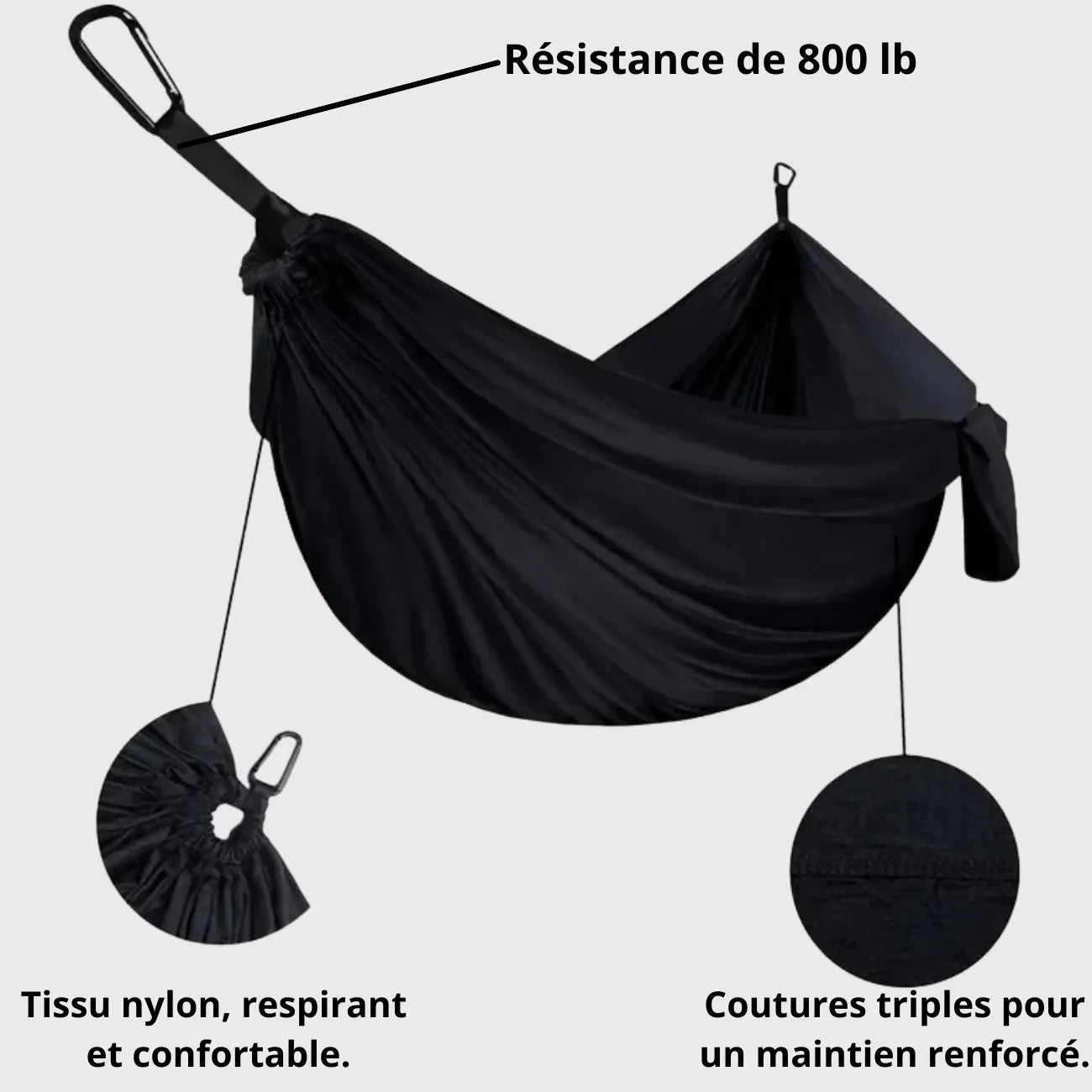 Portable CampingHammock | TrekWard