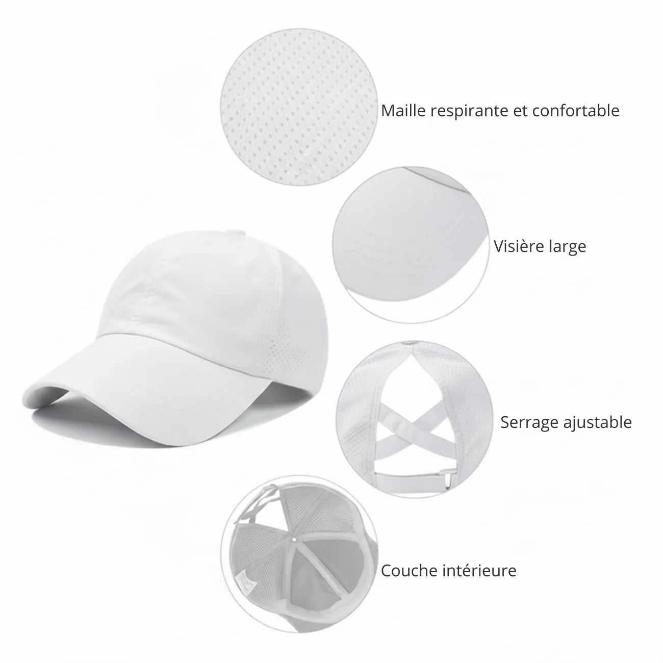 Women's Outdoor Cap with Sun Protection | TrekWard