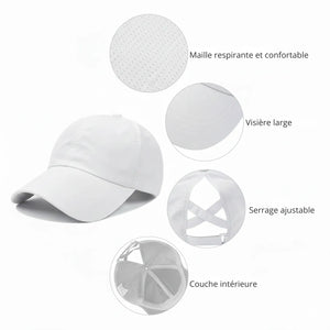 Women's Outdoor Cap with Sun Protection | TrekWard