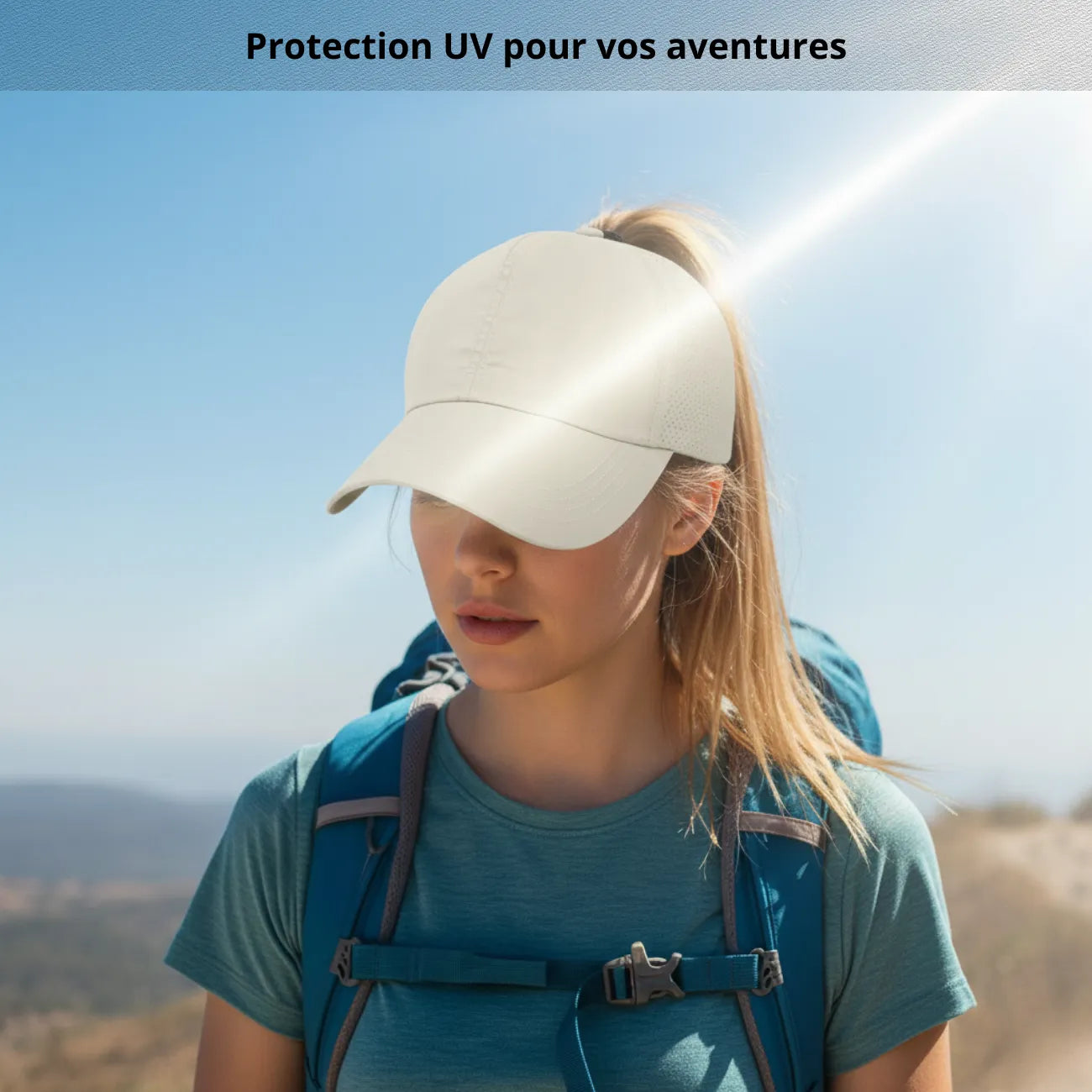 Women's Outdoor Cap with Sun Protection | TrekWard