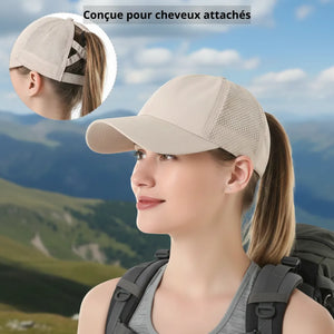 Women's Outdoor Cap with Sun Protection | TrekWard