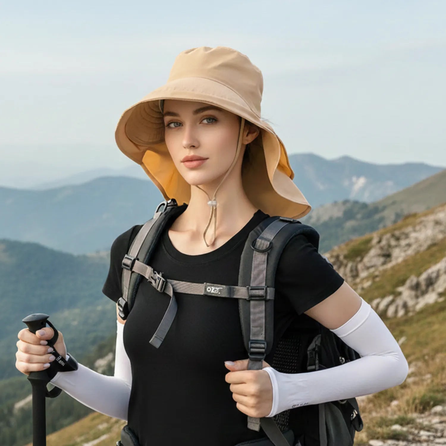 Women's UV Hiking Neck Protection | TrekWard