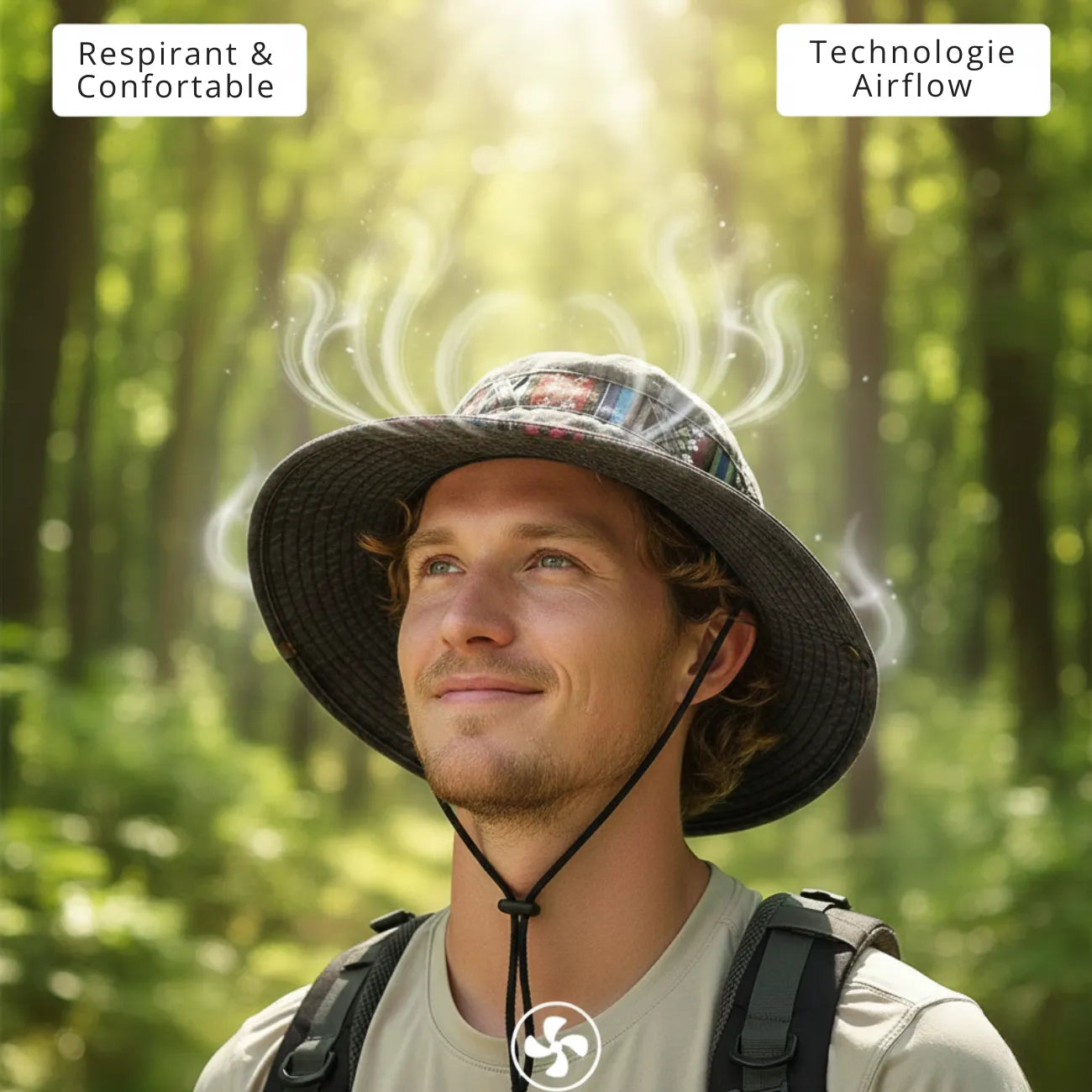 Hiking Hat UV Protection Brim | TrekWard