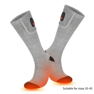 Heated Hiking Socks with Battery | TrekWard