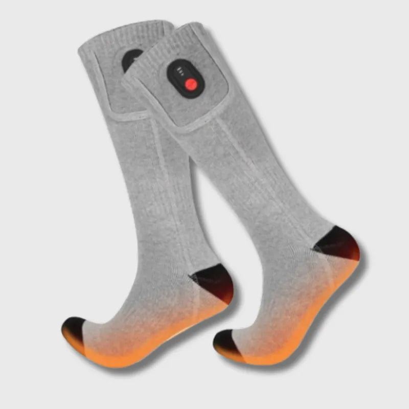 Heated Hiking Socks with Battery