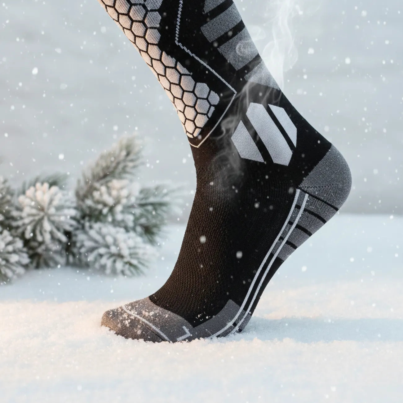 Compression Hiking Socks High | TrekWard