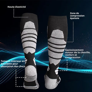 Compression Hiking Socks High | TrekWard