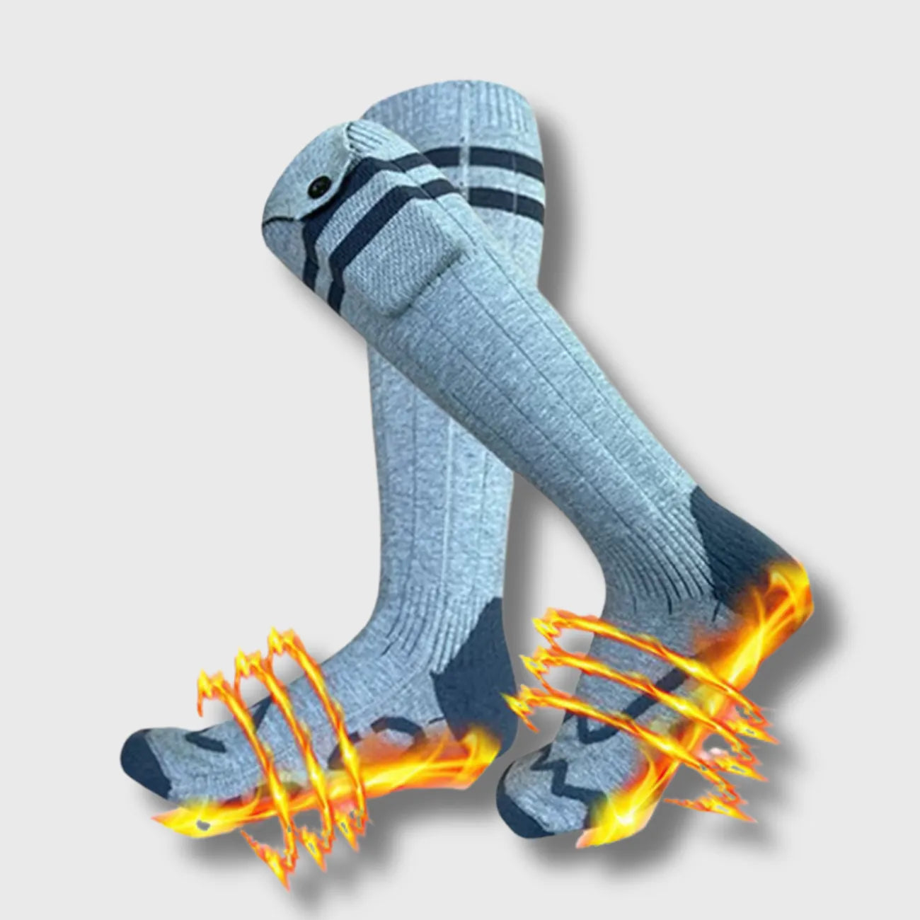 Rechargeable Heated Thermal Hiking Socks | TrekWard