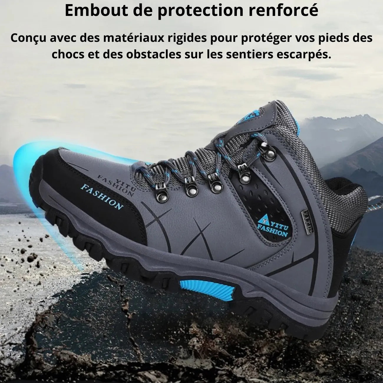 Men's Leather Hiking Shoes | TrekWard