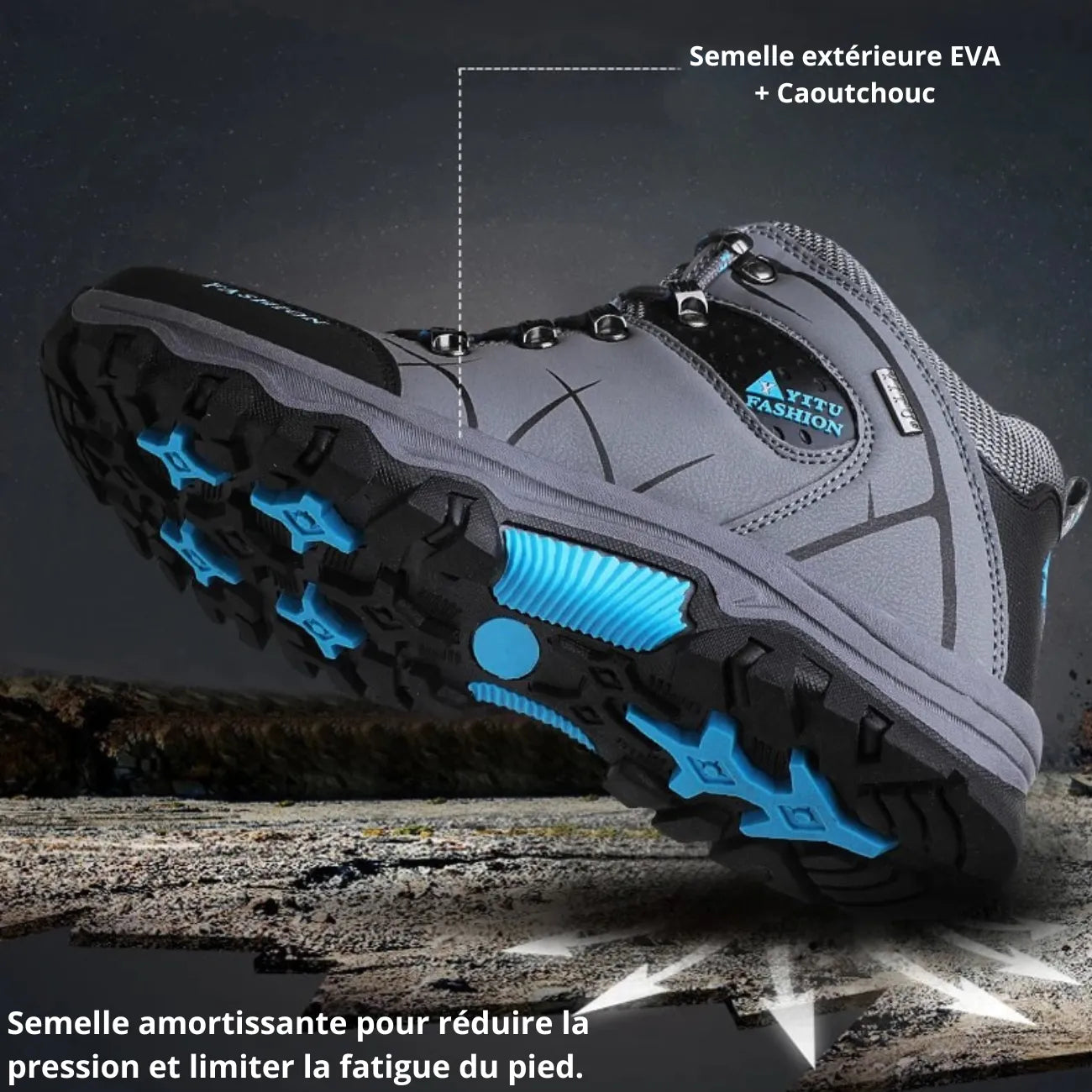 Men's Leather Hiking Shoes | TrekWard