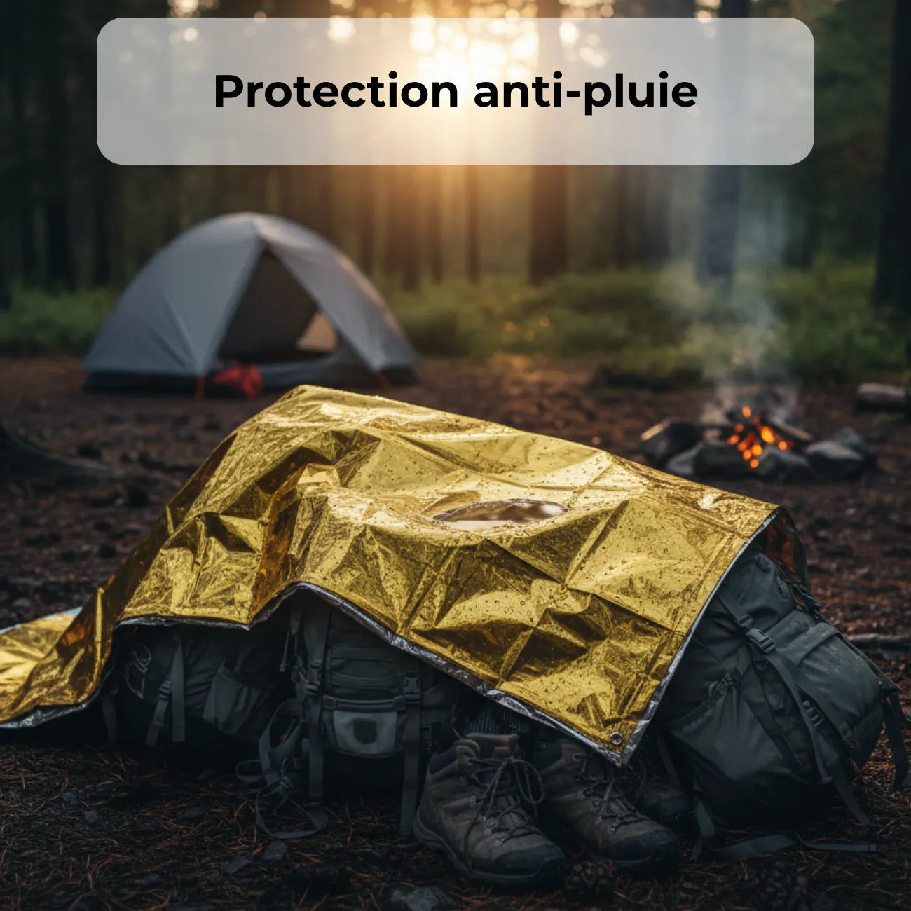 Emergency Blanket 160x210 Cm | TrekWard