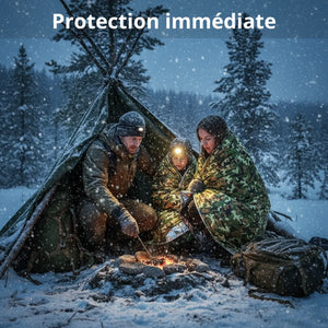 Emergency Blanket Camouflage | TrekWard